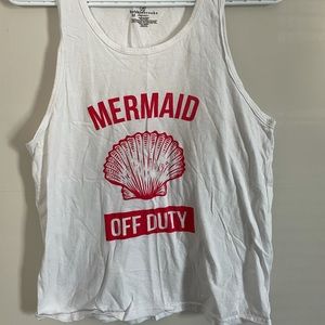Bobbie brooks mermaid off duty tank